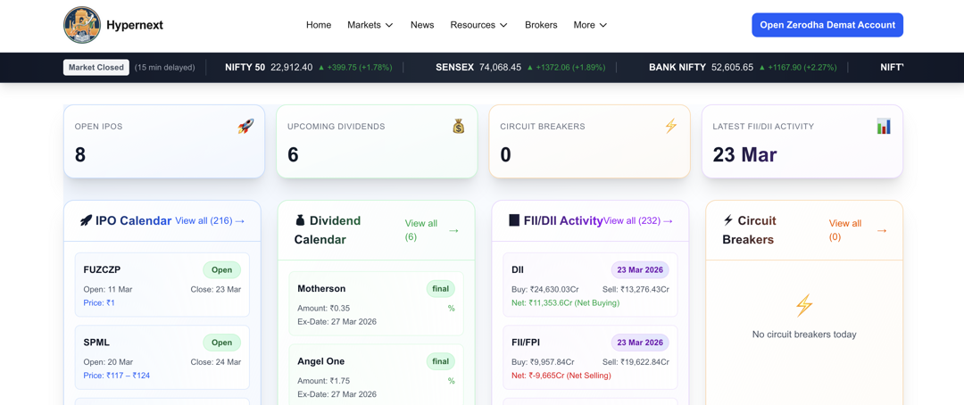 Hypernext website